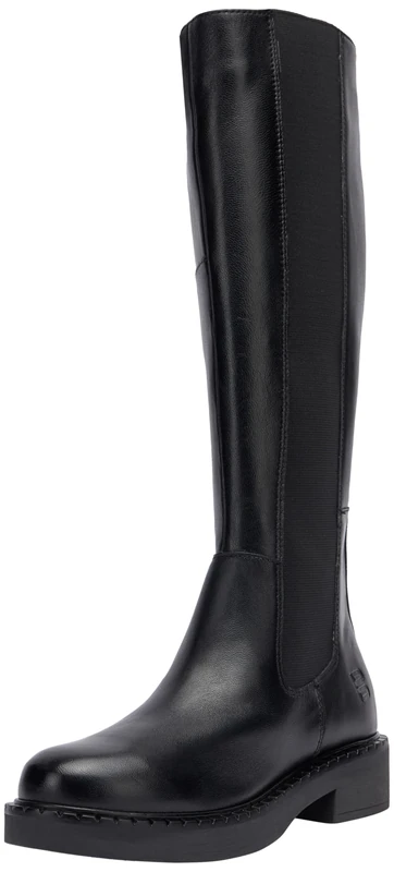 BAGATT Women's Marley Knee Boot, Black, 6.5 UK