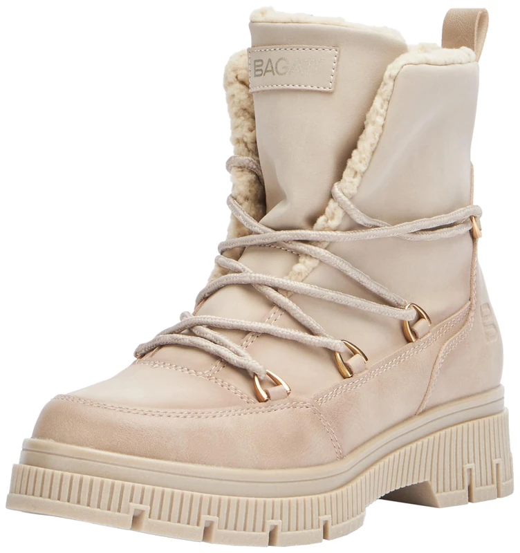 BAGATT Women's D31-agp50 Boots, Beige, 8 UK
