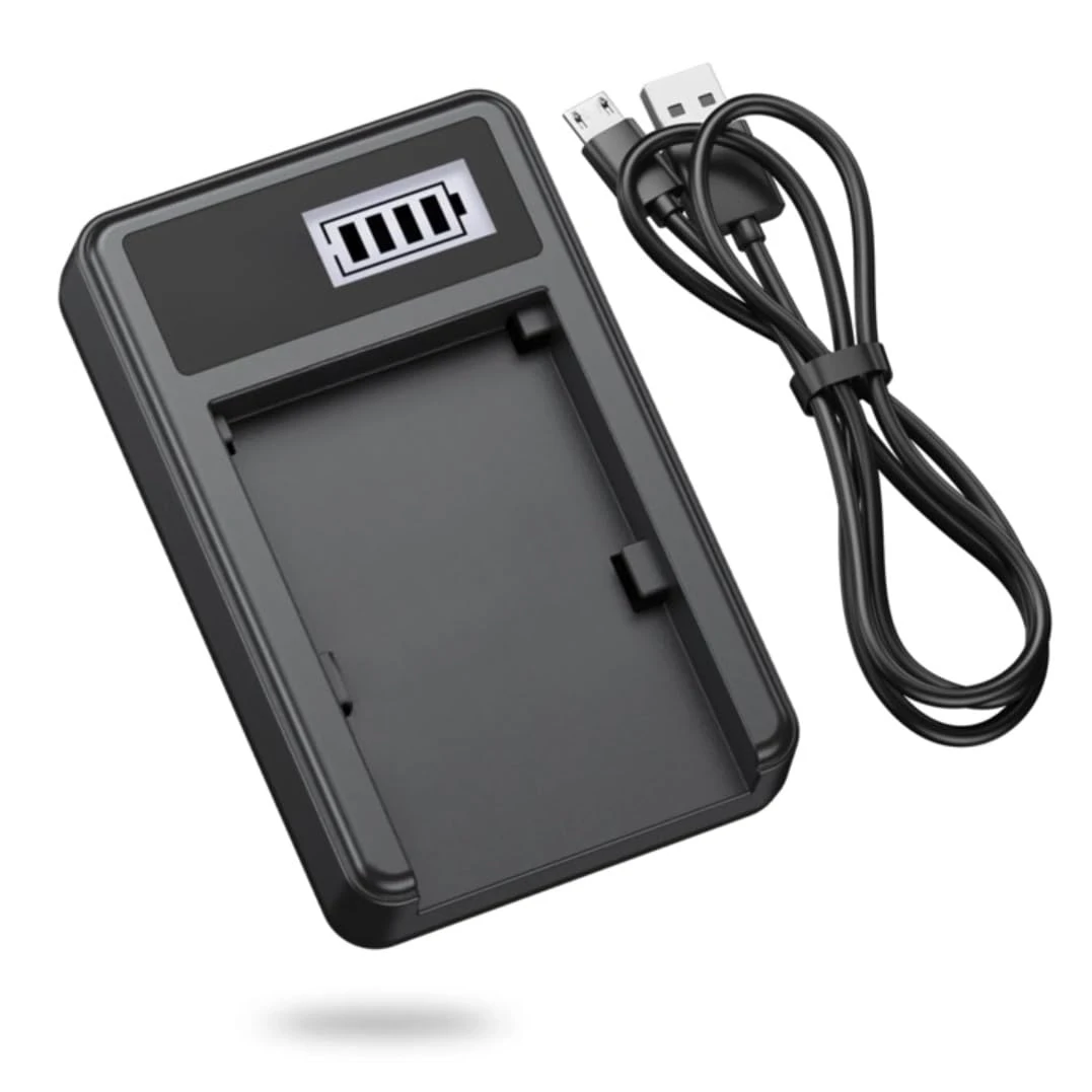 Battery Charger for Panasonic Lumix DMC-S1, DMC-S2, DMC-S3, DMC-S5, DMC-SZ1, DMC-SZ02, DMC-SZ5, DMC-SZ7, DMC-TS20, DMC-TS25, DMC-TS30 Camera