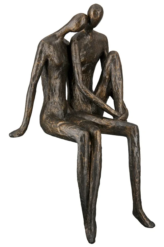 Casablanca modernes Design Sculpture, Resin, Bronze, Höhe 35 cm