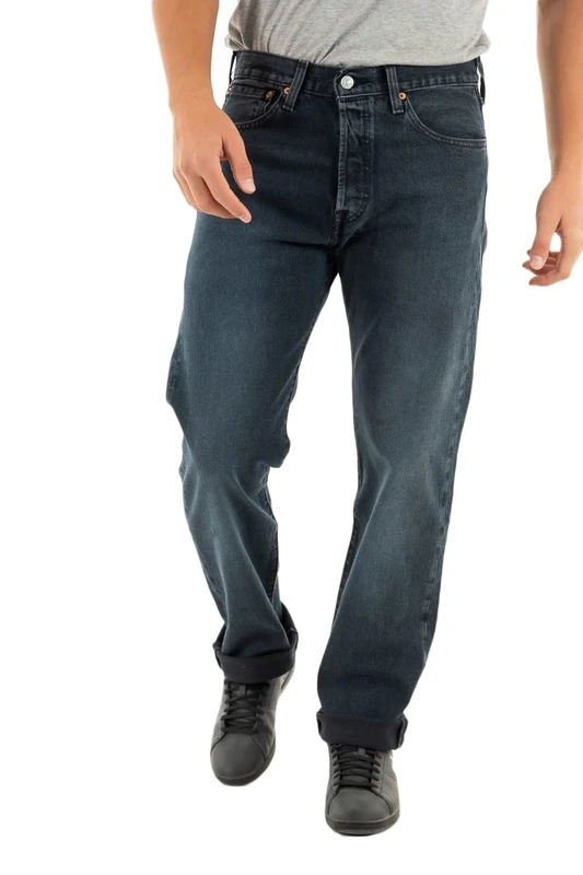 Levi's Men's 501 Original Fit Jeans, Wood Bowls, 33W / 32L - Image 1