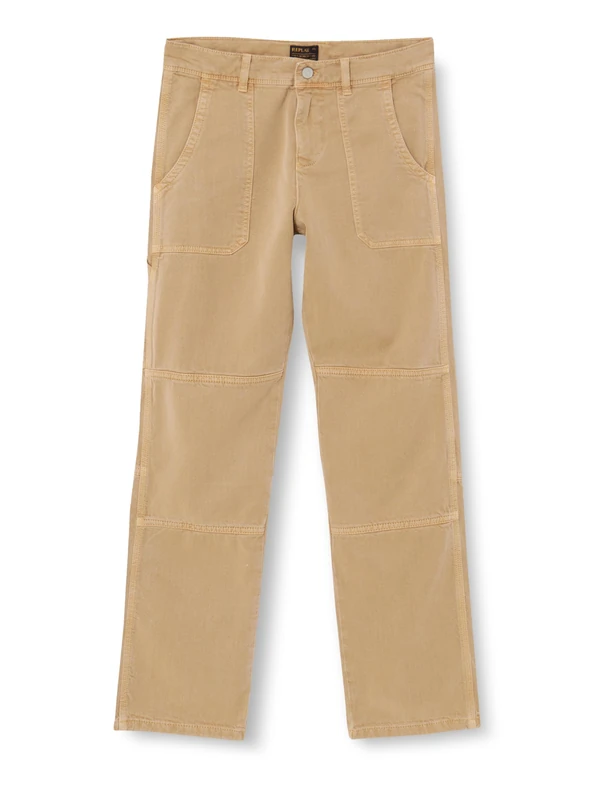 REPLAY Boy's SB9074 Twill Cotton Pants, 218 BISQUIT, 10 Jahre