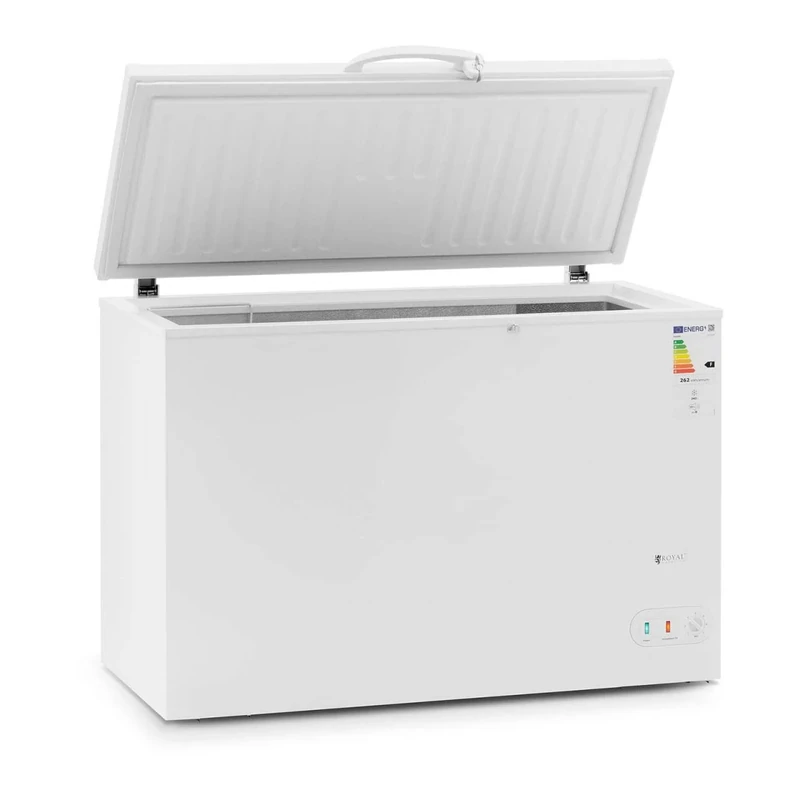 Royal Catering Chest Freezer, 247 L, R600A, White, Freestanding