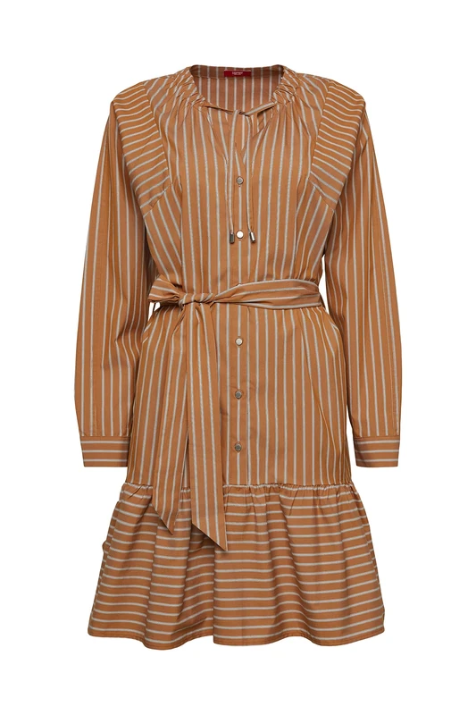 ESPRIT Women's 083eo1e310 Dress, 236/Caramel 2, M