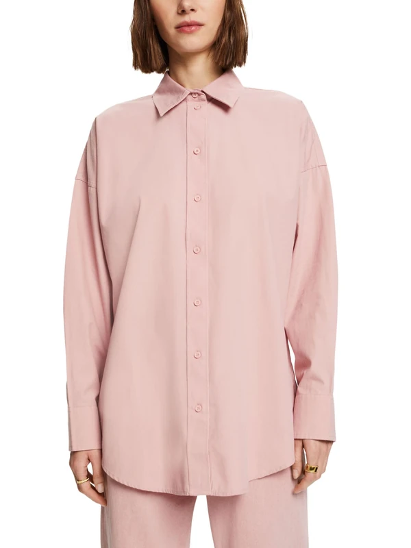 ESPRIT Women's Blouse, 680/Old Pink, XS - Image 1