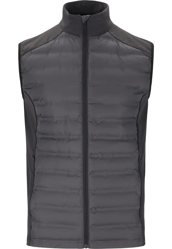 ENDURANCE Men's Midan Vest, Forged Iron, L