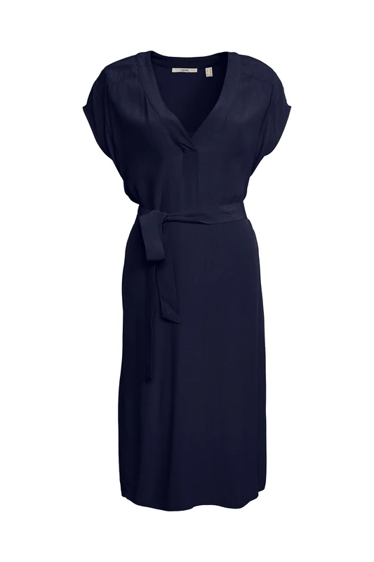 ESPRIT Women's Dress, 400/Navy, 16 - Image 1