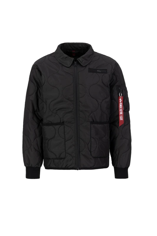 Alpha Industries Men's ALS Field Jacket, Black, L - Image 1
