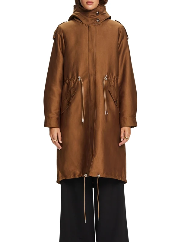 ESPRIT Women's Jacket, 355/Dark Khaki, XXS