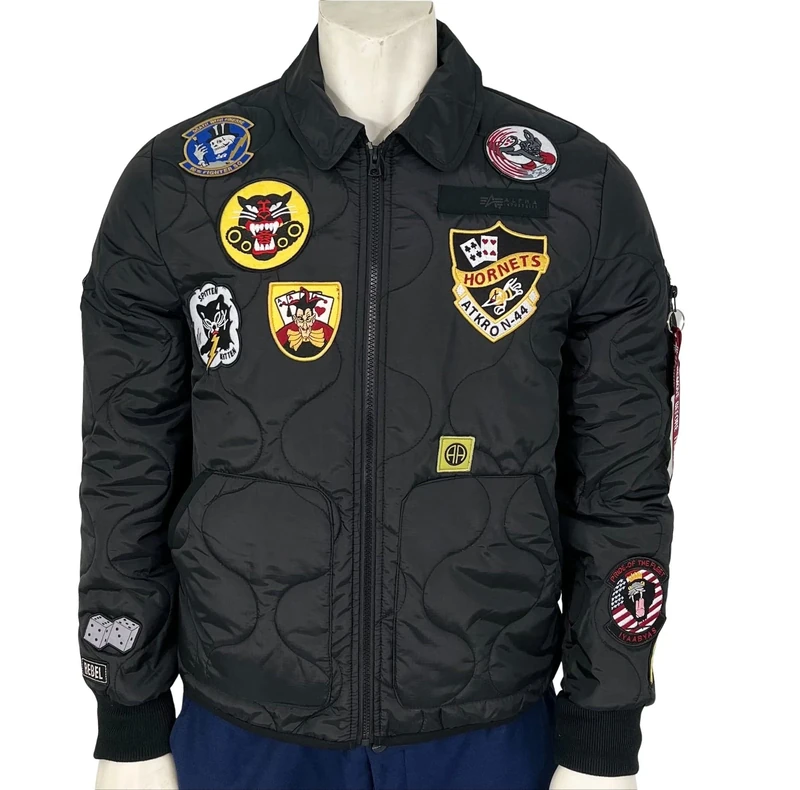 Alpha Industries Men's ALS Custom Field Jacket, Black, M