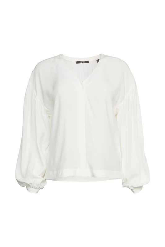 ESPRIT Women's Blouse, 110/Off White, S
