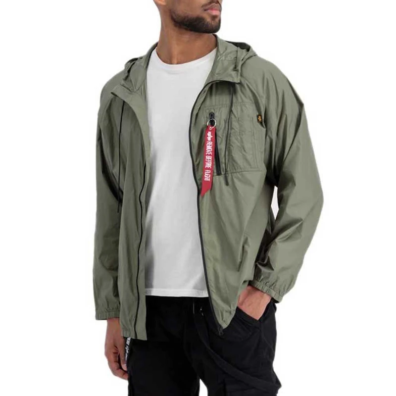 Alpha Industries Superlight Bomber Jacket for Men Sage-Green