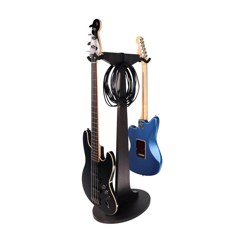 Gator Frameworks GFW-ELITEGTRHNGSTD-2X-BRN Dual Hanging Stand