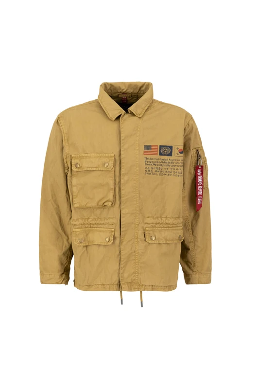 Alpha Industries Men's LWC Field Jacket, Khaki, S