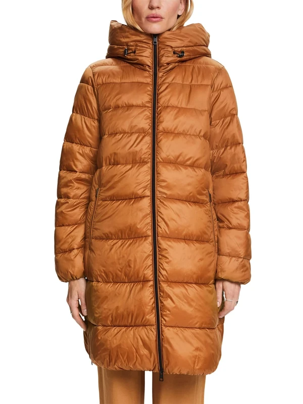 ESPRIT Women's 073ee1g339 Jacket, Caramel, XS