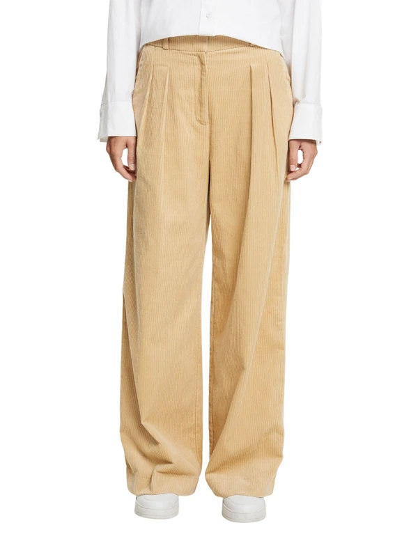 ESPRIT Women's Trousers, 275/Dusty Nude, 30W x 32L