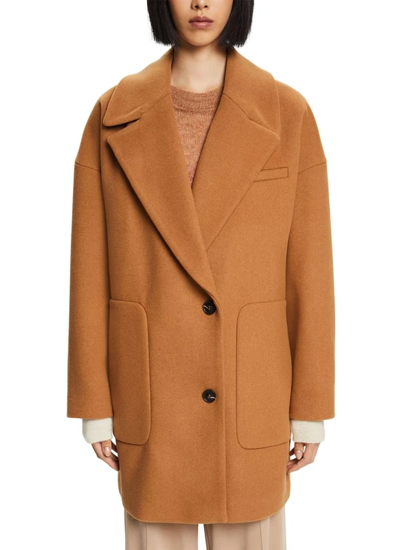 ESPRIT Women's Jacket, 235/Caramel, S