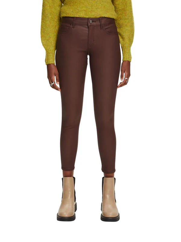 ESPRIT Women's Trousers, 210/Brown, 30W x 32L