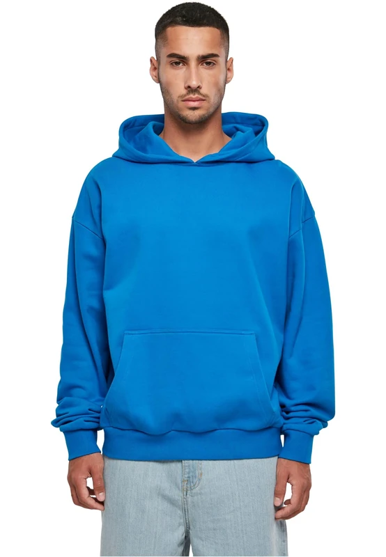 Build your Brand Men's Hoodie, blue, 5XL