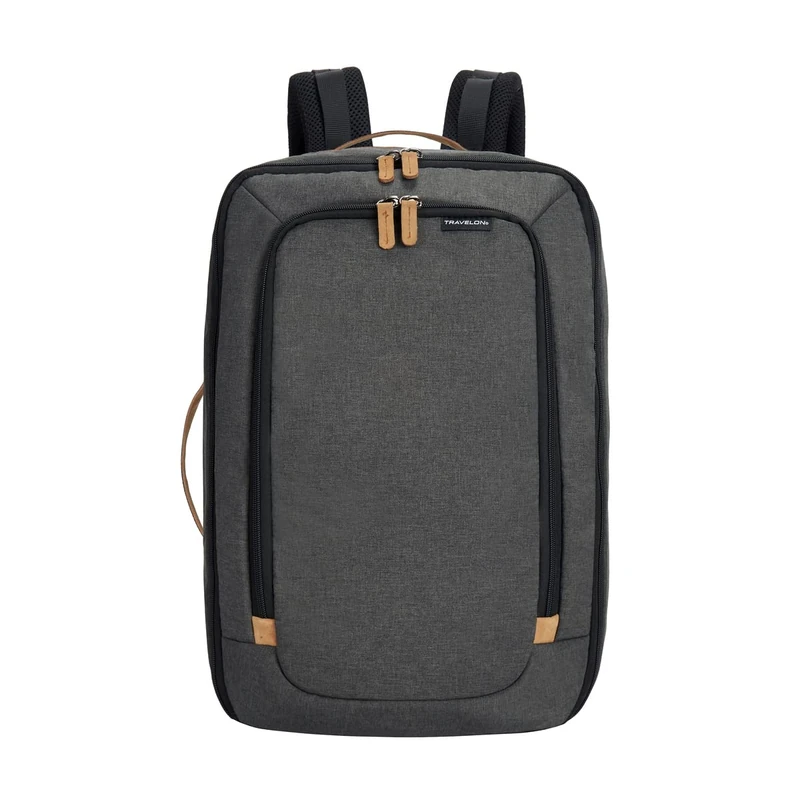 Travelon Unisex's Transit Carry-on Backpack, Slate, One Size - Image 1
