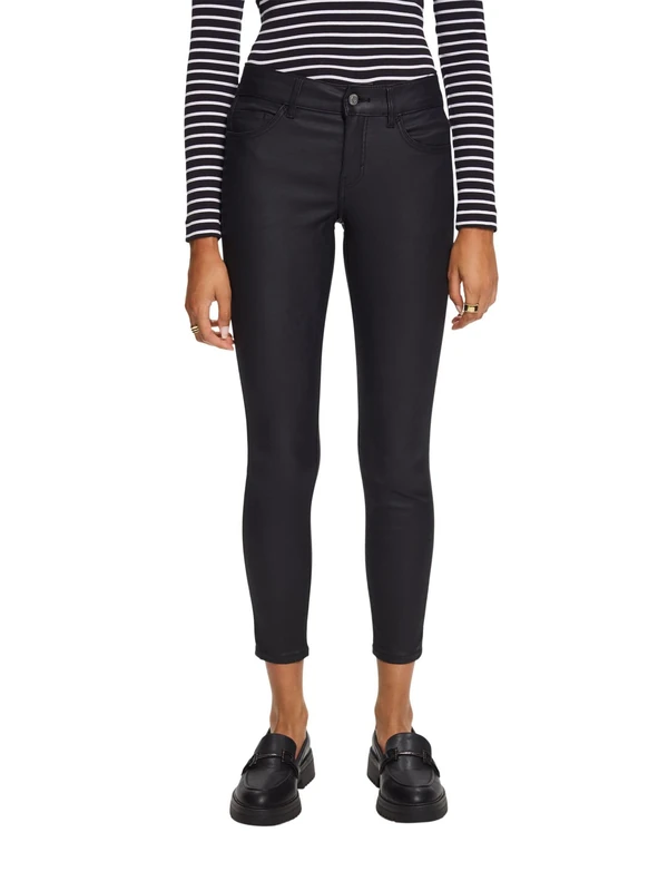 ESPRIT Women's 093ee1b328 Pants, 001/Black, 26W x 32L
