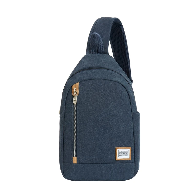 Travelon Unisex's Anti-Theft Heritage Sling, Indigo, One Size - Image 1