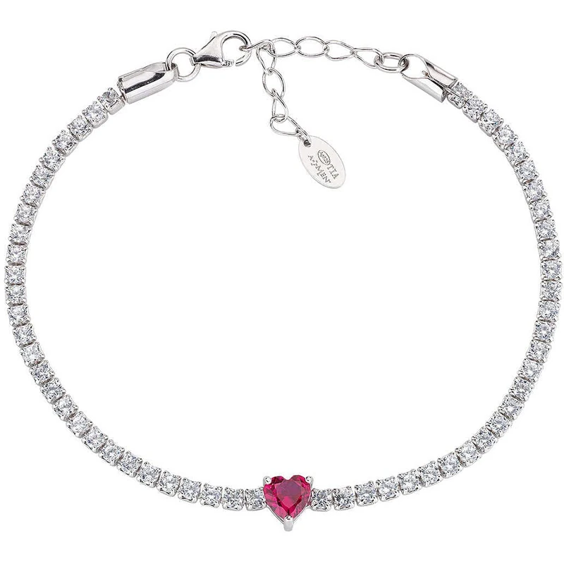 Amen Pulsera Mujer BT21CUBRBZ16 Plateado, one Size, Non-Precious Metal, No Gemstone - Image 1