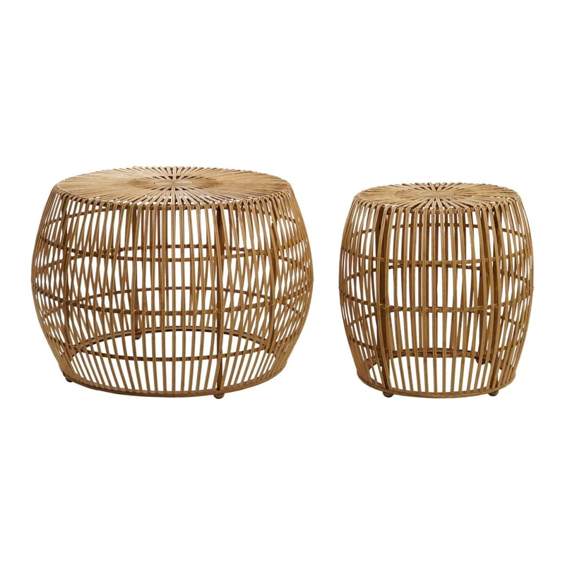 DKD Home Decor Set of 2 Tables, Standard