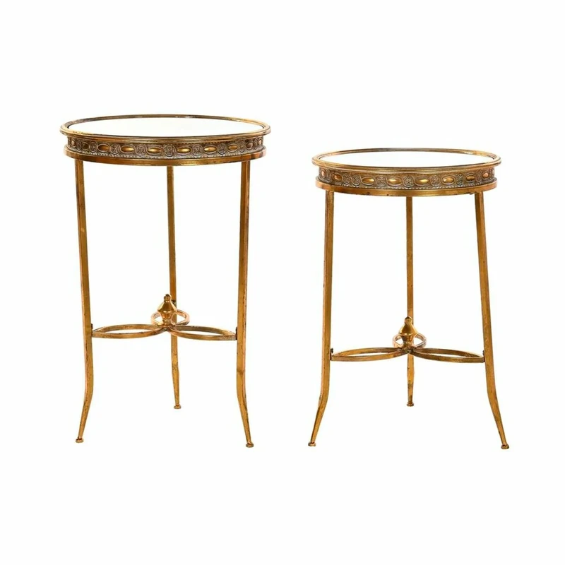 DKD Home Decor Set of 2 Tables, Standard