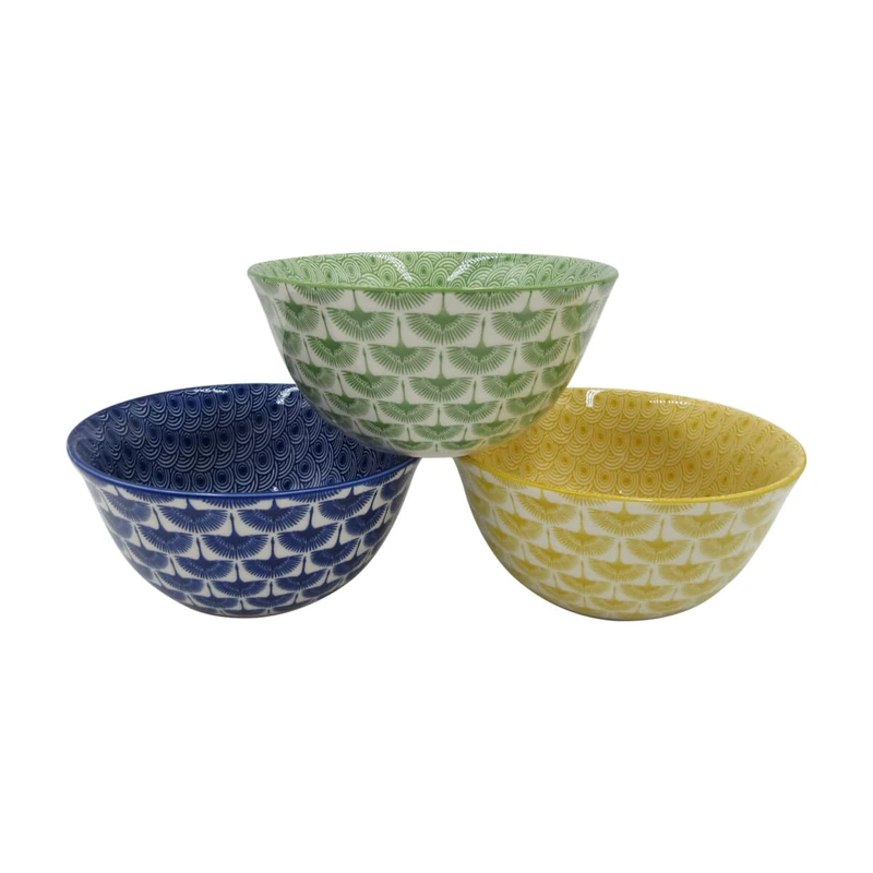 DKD Home Decor Bowl Set, Standard