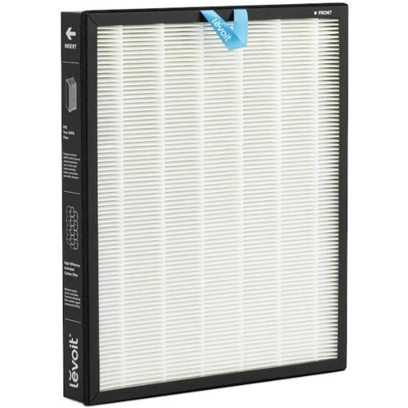LEVOIT Vital 200S Original Replacement Filter, H13 HEPA Filter, Highly Efficient Activated Carbon Filter and Pre-Filter, Against 99.97 Percent of Dust Pollen Allergens for Allergy Sufferers, Vital 200S-RF, White