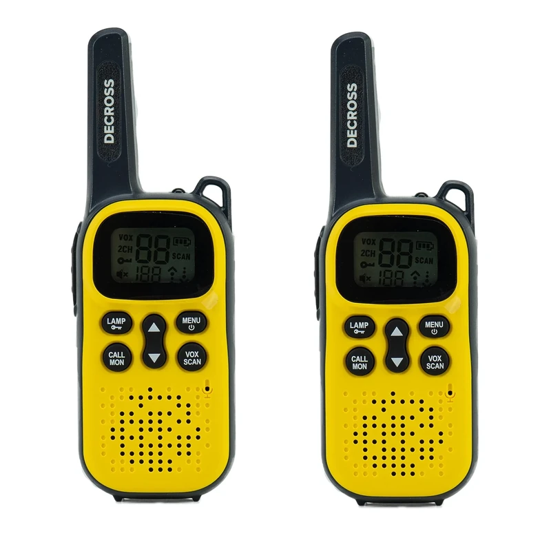 Portable radio station PMR PNI Decross DC43, 446MHz, 0.5W, 16CH, set of 2 pieces