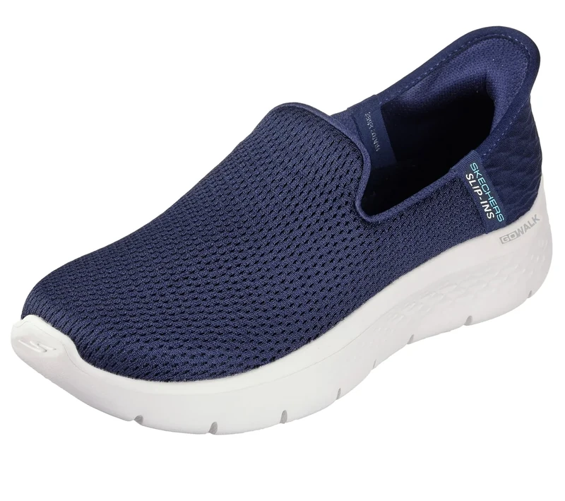 Skechers Women's GO Walk Flex Relish Sneaker, Navy, 5 UK