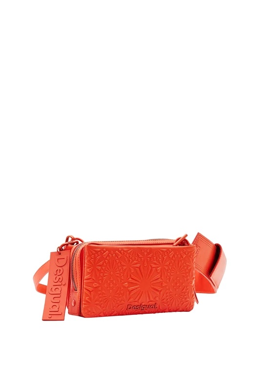 Desigual Women's BOLS_Enigma Ronda, Orange, One Size - Image 1
