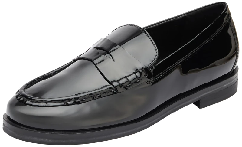 HÖGL Women's TBD Penny Loafer, Black, 2.5 UK