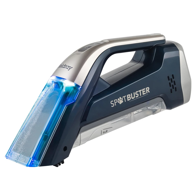 Beldray BEL01624 Cordless Spot Buster - Handheld Carpet Cleaner, 110ML Detergent Tank, Lift & Clean Up After Pets, Spills,7.4V, Built-In Spray Function & Scrubbing Brush, Dual Tank Filters Dirty Water - Image 1