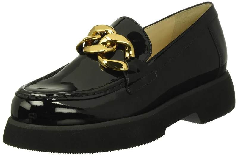 HÖGL Women's Stacy Penny Loafer, Black, 6 UK