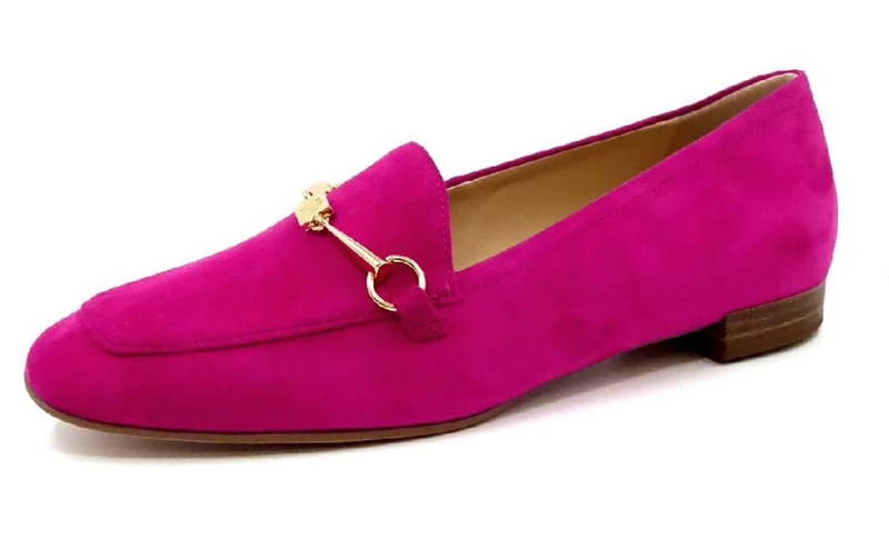 HÖGL Women's Close Penny Loafer, Fuchsia, 2.5 UK