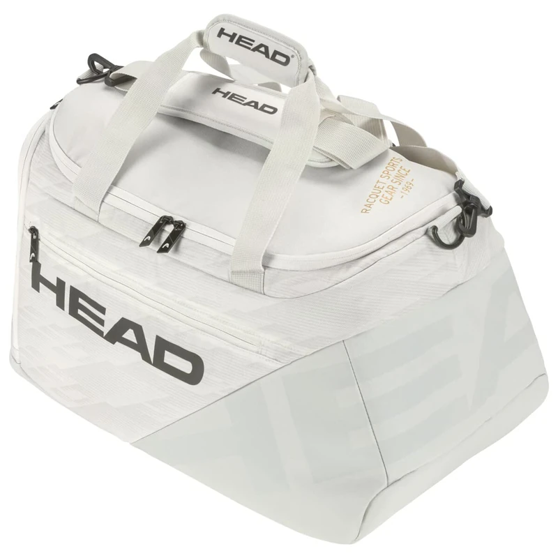 HEAD Unisex - Adult Pro X Court Bag Tennis Bag, White/Black, 52L