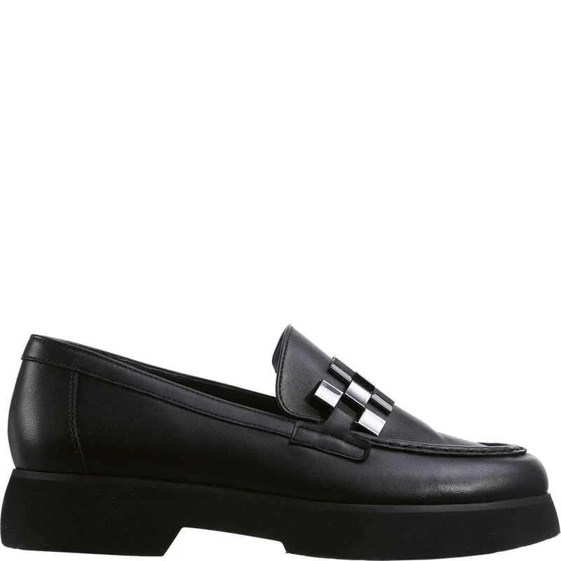 HÖGL Women's TBD Penny Loafer, Black, 6.5 UK