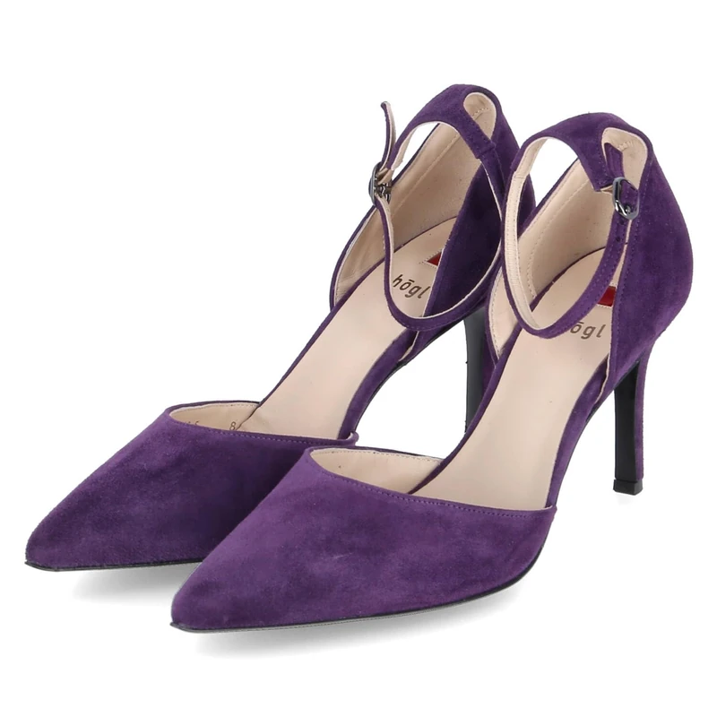 HOGL Women's TBD Pumps - Purple - Size 4.5 UK