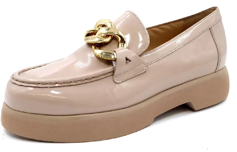 HÖGL Women's Stacy Penny Loafer, Porcelain, 3 UK