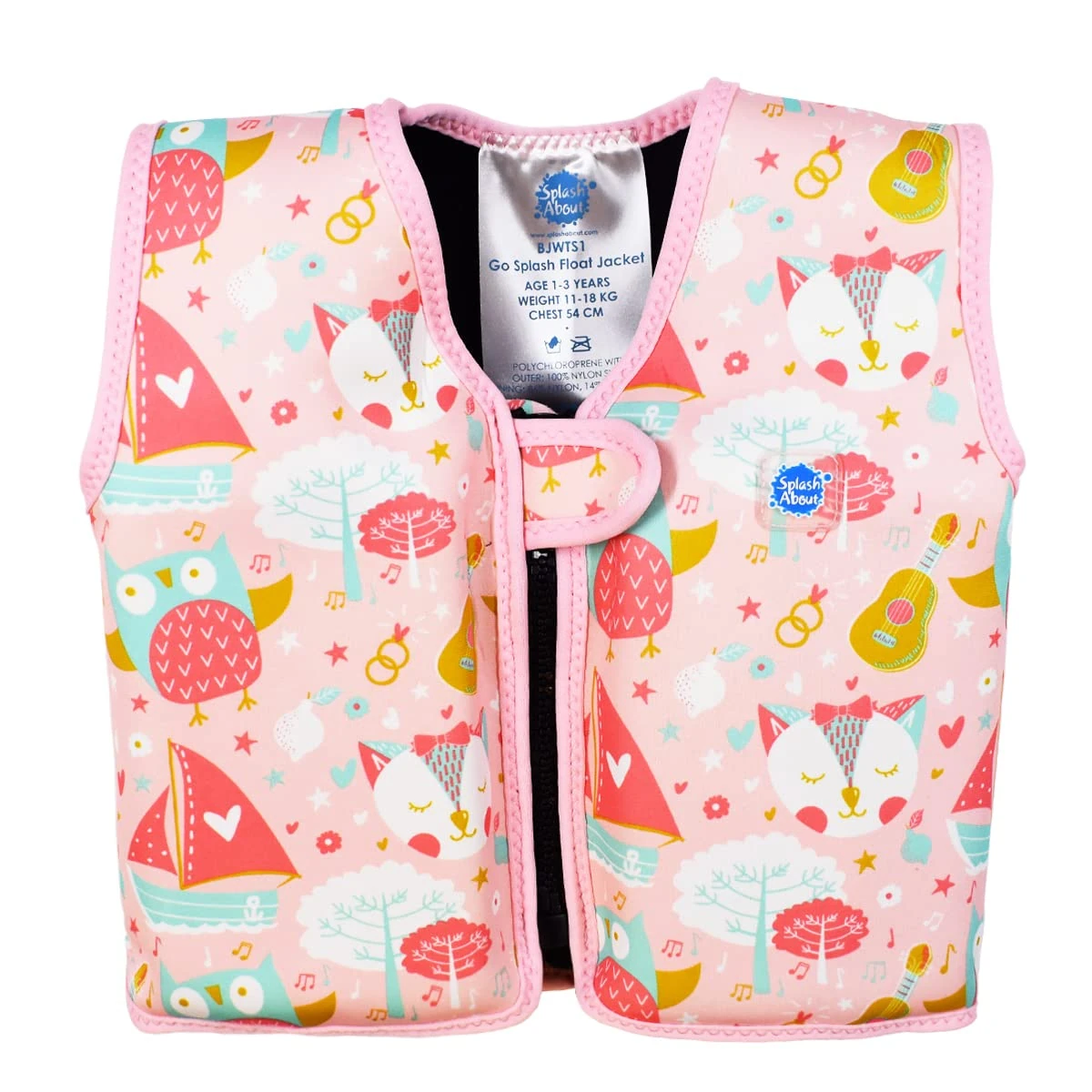 Splash About Go Splash Float Jacket, Went to Sea, 1-3 Years