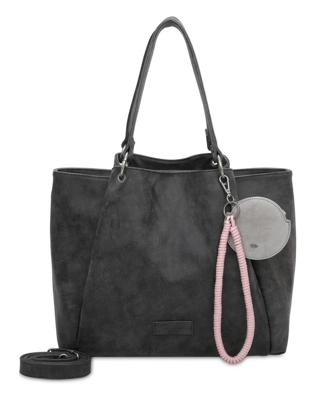 Fritzi aus Preussen Fritzi42N Vintage Shopper Bag 45 cm, Black idol, One Size