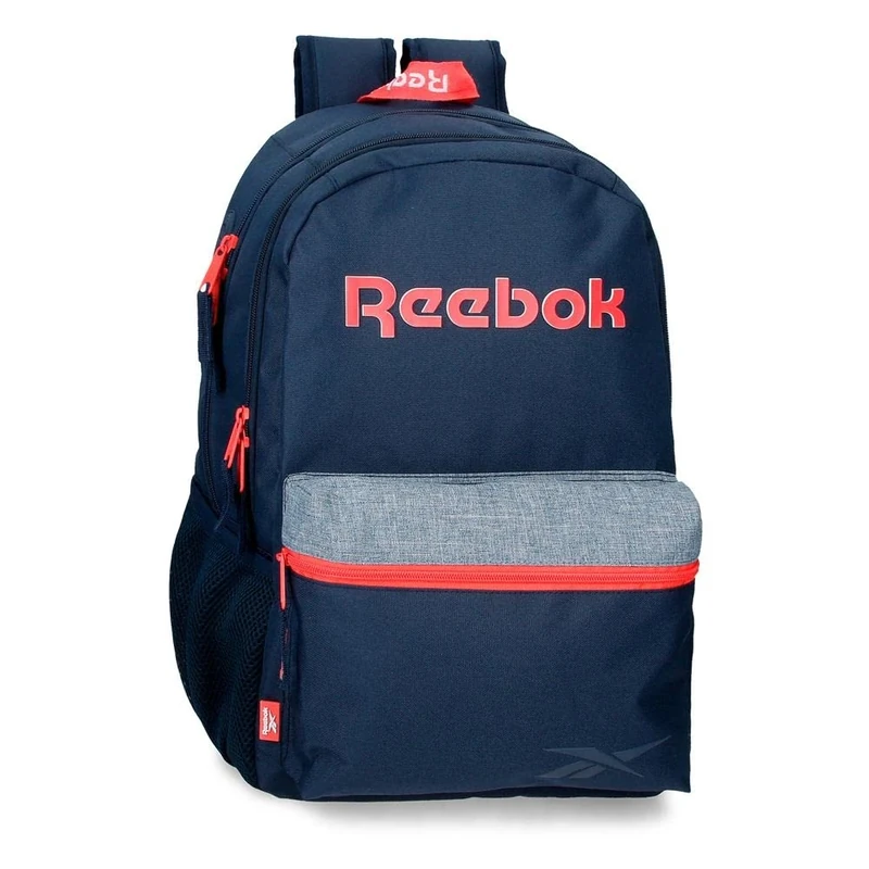 Reebok - Lucia 15.6-inch Laptop School Backpack, Blue, 31 x 44 x 15 cm, Polyester, 20.46 L