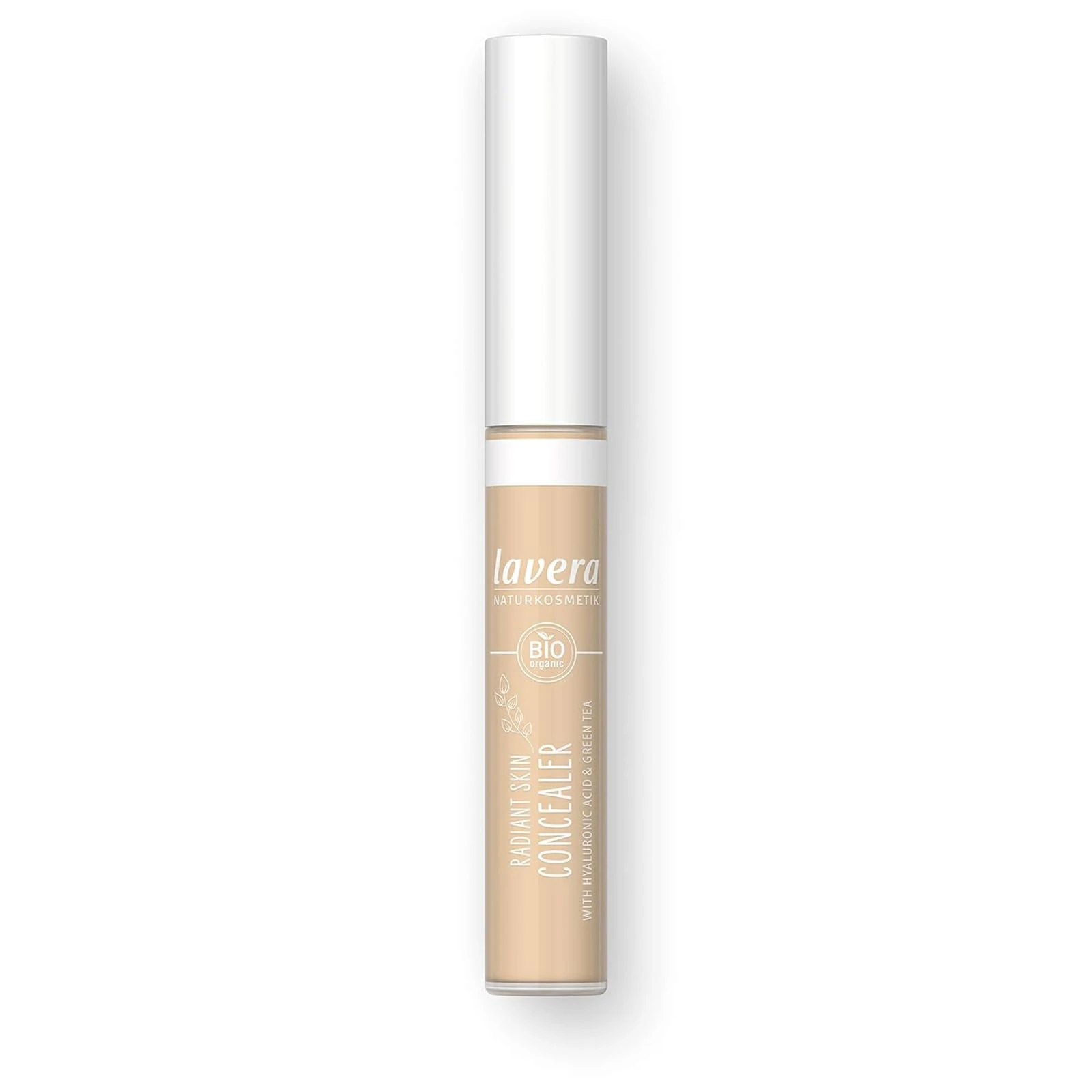 lavera Radiant Skin Concealer - Ivory 01 - Conceal dark circles & blemishes - up to 8 hours hold - moisturising - vegan - natural cosmetics (1x 5,5 ml)