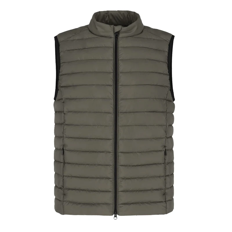 Ecoalf Men's CARDIFFALF Vest Man, Olive, 000S - Image 1