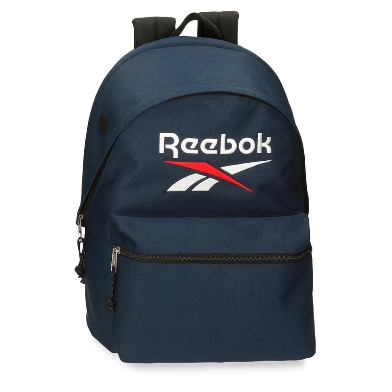 Reebok - Boston 15.6-inch Laptop Backpack, Dual Compartment, Blue, 31 x 44 x 17.5 cm, Polyester, 23.87 L