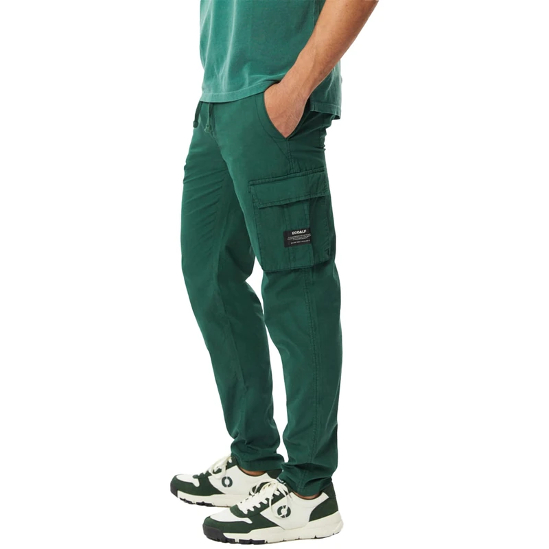Ecoalf Men's PARKERALF CARGO TROUSERS MAN CARGO TROUSERS MAN, Green, 0036