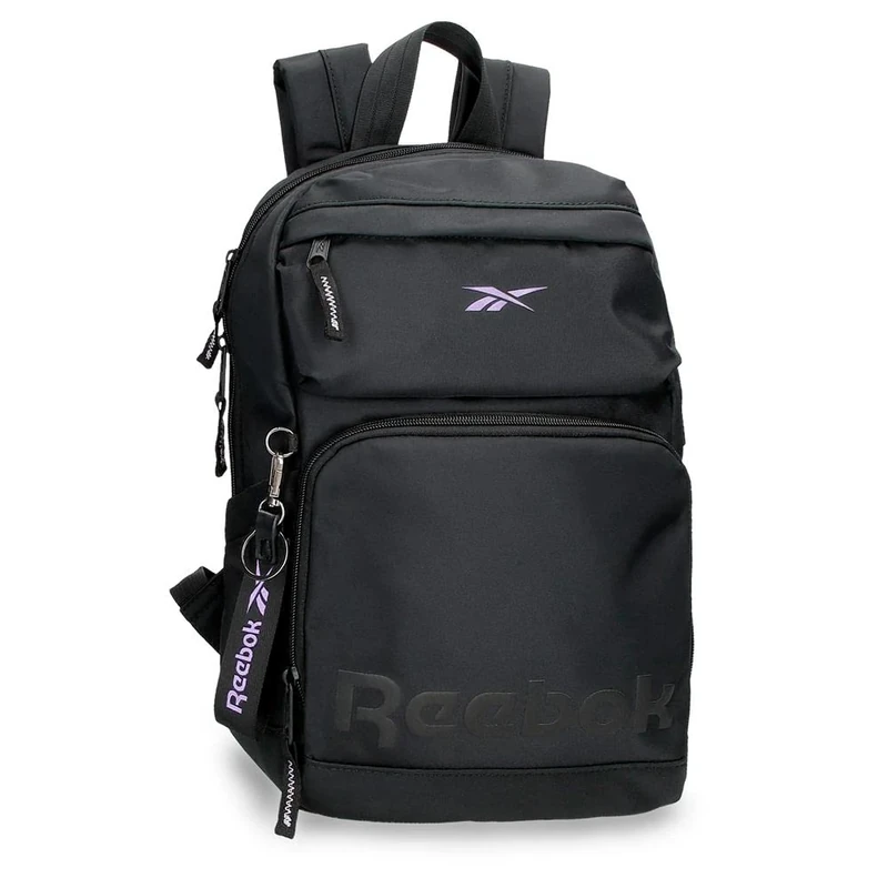 Reebok - Linden Laptop Backpack, Black, 25 x 36 x 10 cm, Polyester, 9 L